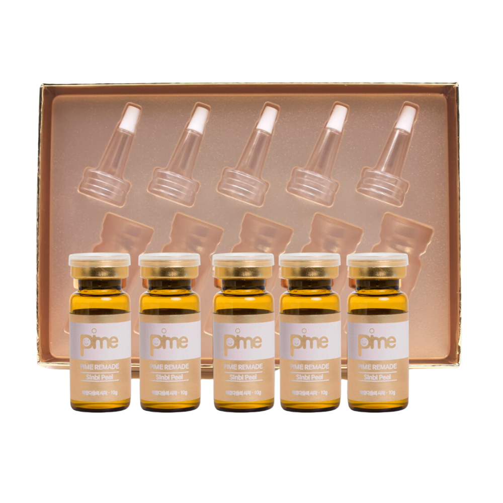 Pime Sinbi Serum – AHA & BHA with Bee Venom, Anti-Inflammatory, Anti-Aging & Whitening – For All Skin Types – 10g x 5 pcs