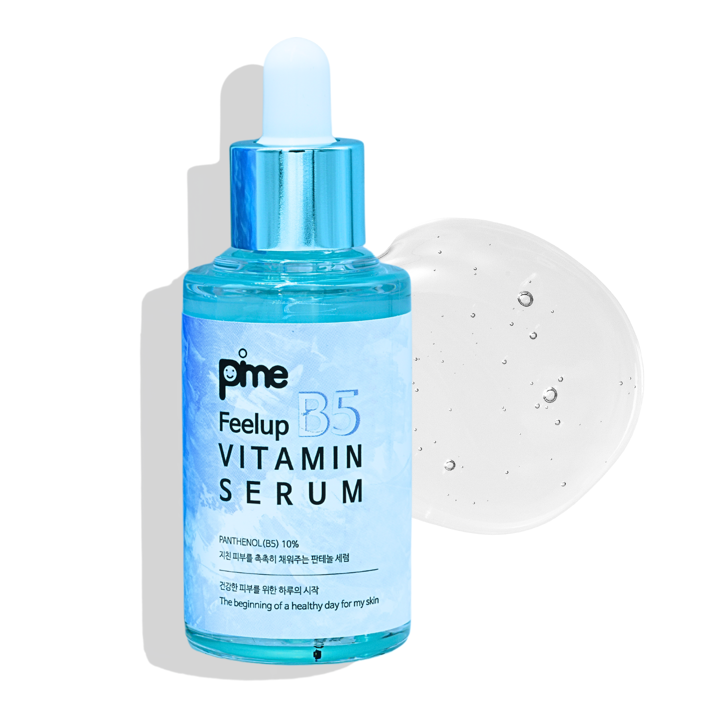 PIME Vitamin B5 Serum – Infused with Vitamin C, Bee Venom, Revitalizing Hydration, Elasticity & Dark Spot Treatment for Acne-Prone Skin – Korean Skincare 50ml