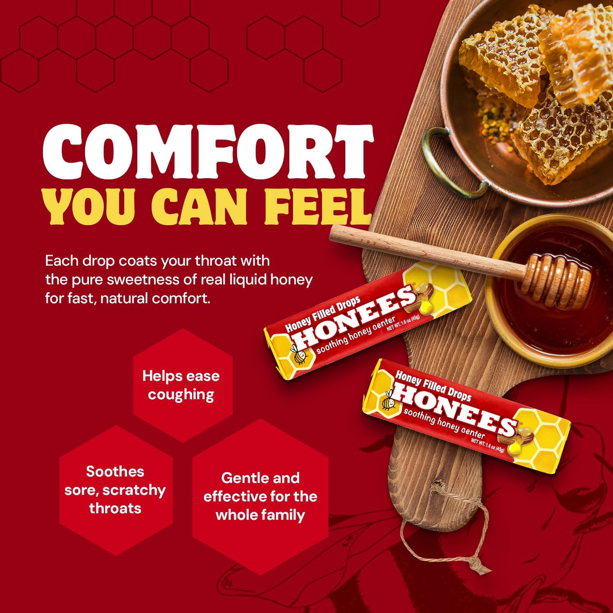 Honey Filled Candy Bars