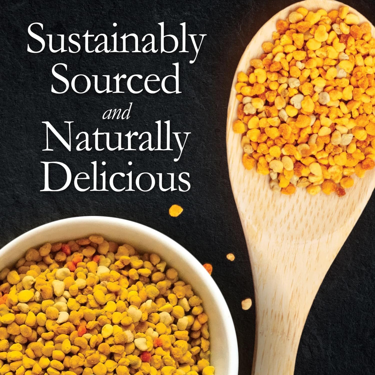 Dutchman’s Gold 100% Pure Canadian Bee Pollen Granules, 75g, Immune & Energy Booster