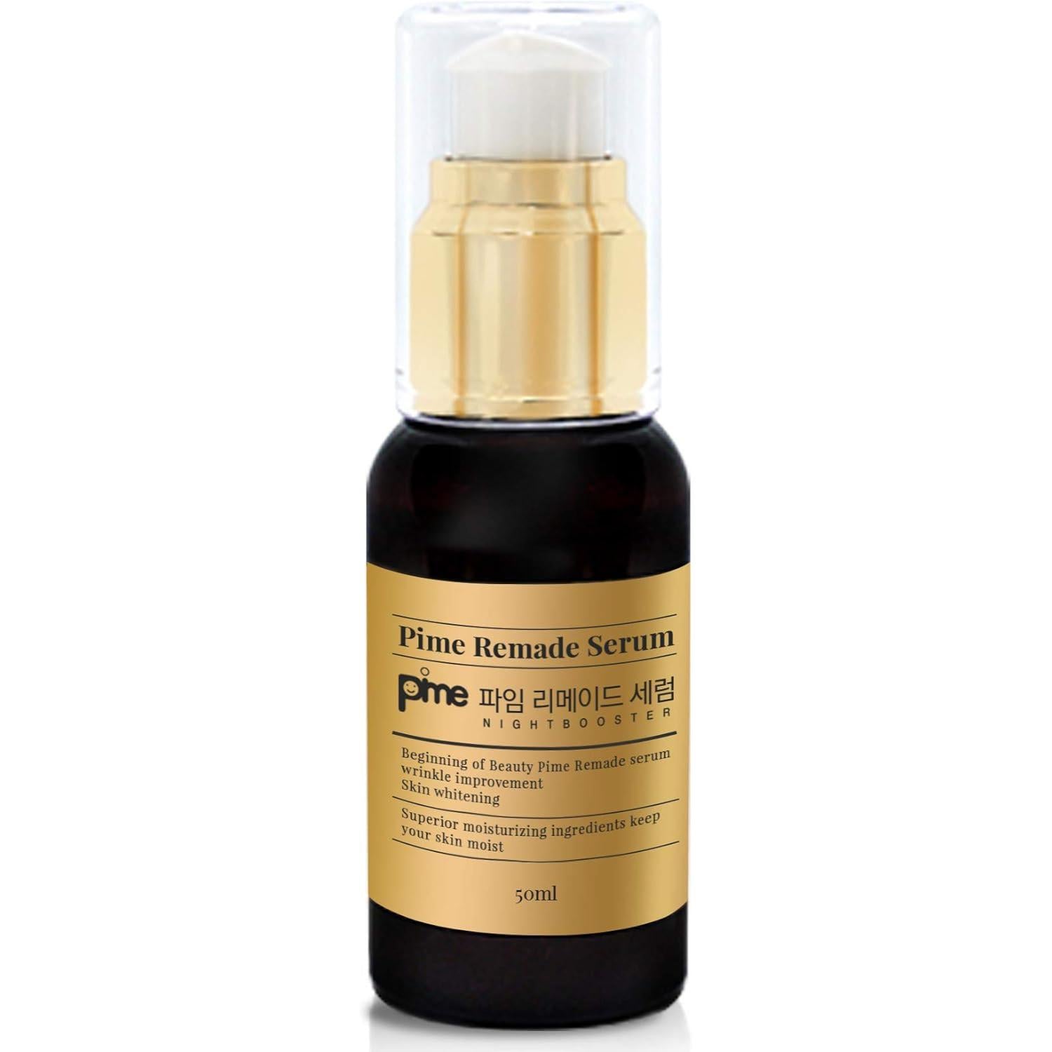 PIME Remade Serum – Korean Anti-Wrinkle & Firming Treatment – Infused with Bee Venom to Tighten, Smooth & Restore Skin Elasticity – 50mL