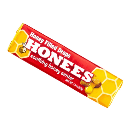 Honees Honey Filled Drops Bars Candies 10 x 45g