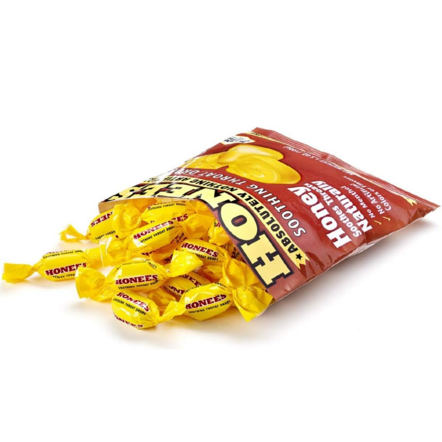 Honees Honey Soothing Drops Candies 3 x 100g