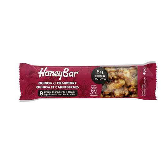 Quinoa & Cranberry Snack Bars