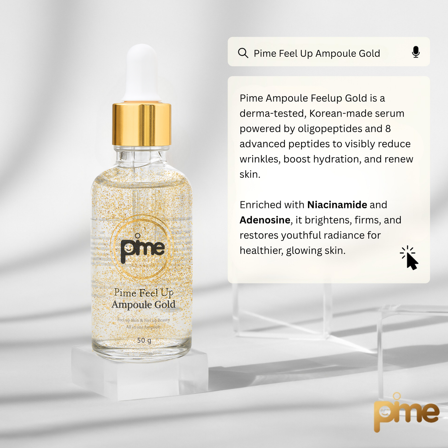 Oligopeptides Infused Anti-Aging Serum Treatment