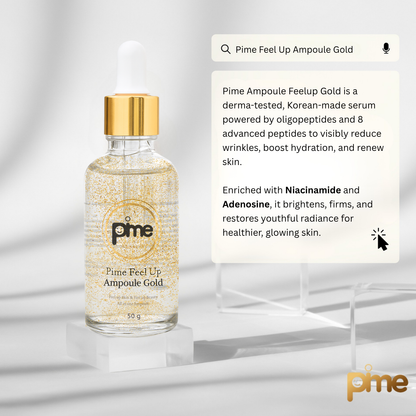Oligopeptides Infused Anti-Aging Serum Treatment