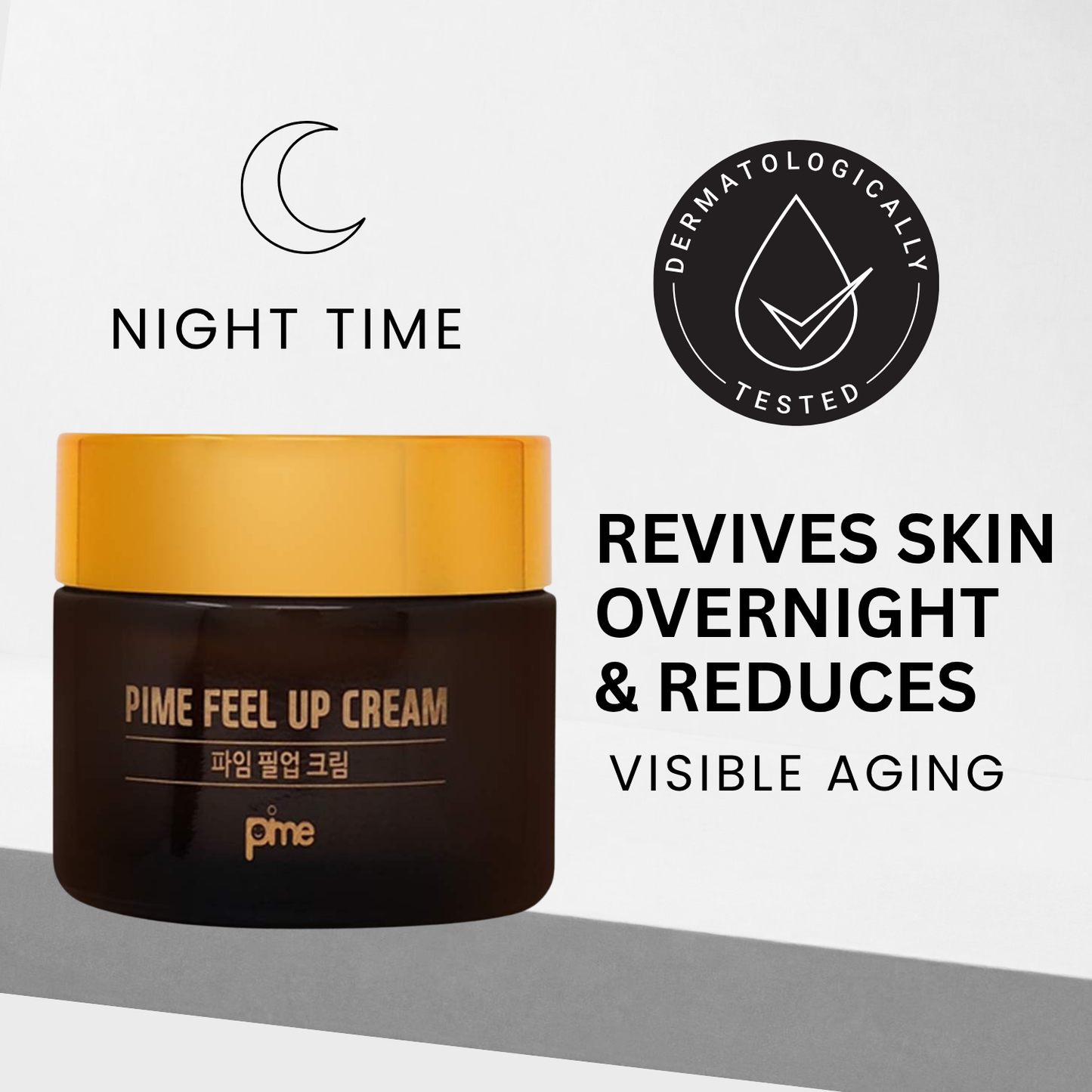 Pime Anti-Aging & Brightening Duo | Day & Night Cream for Acne-Prone Skin, Fights Wrinkles & Dark Spots, 2×50ml