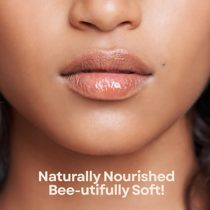Organic Lip Balm Set Moisturizing Beeswax and Shea Butter