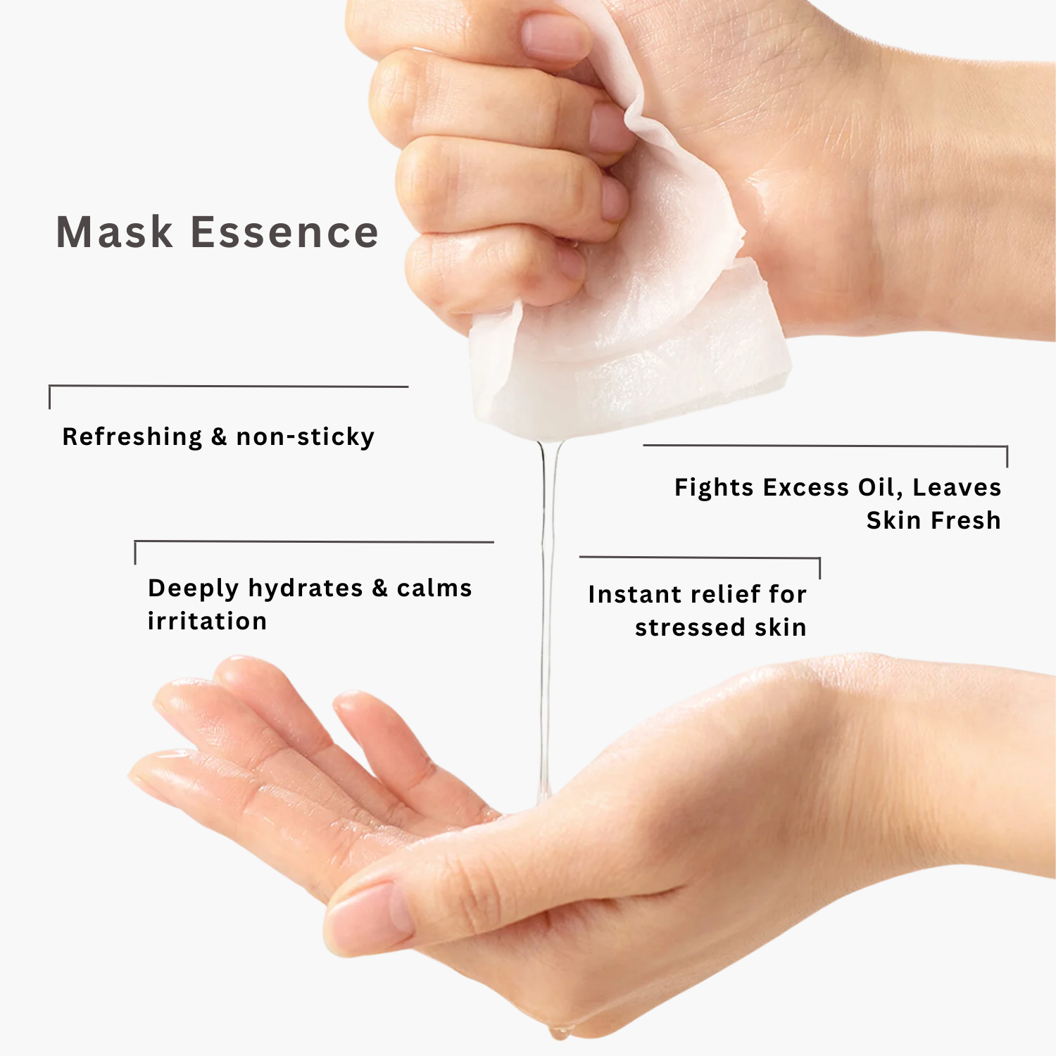 PIME Aqua Soothing Mask 10 Pack x2 – 20 Sheets Vitamin B5 Hydrating Sheet Mask, Acne-Prone & Redness Relief, Moisturizing For Dry Tired Skin, Deep Hydration, Korean Skincare