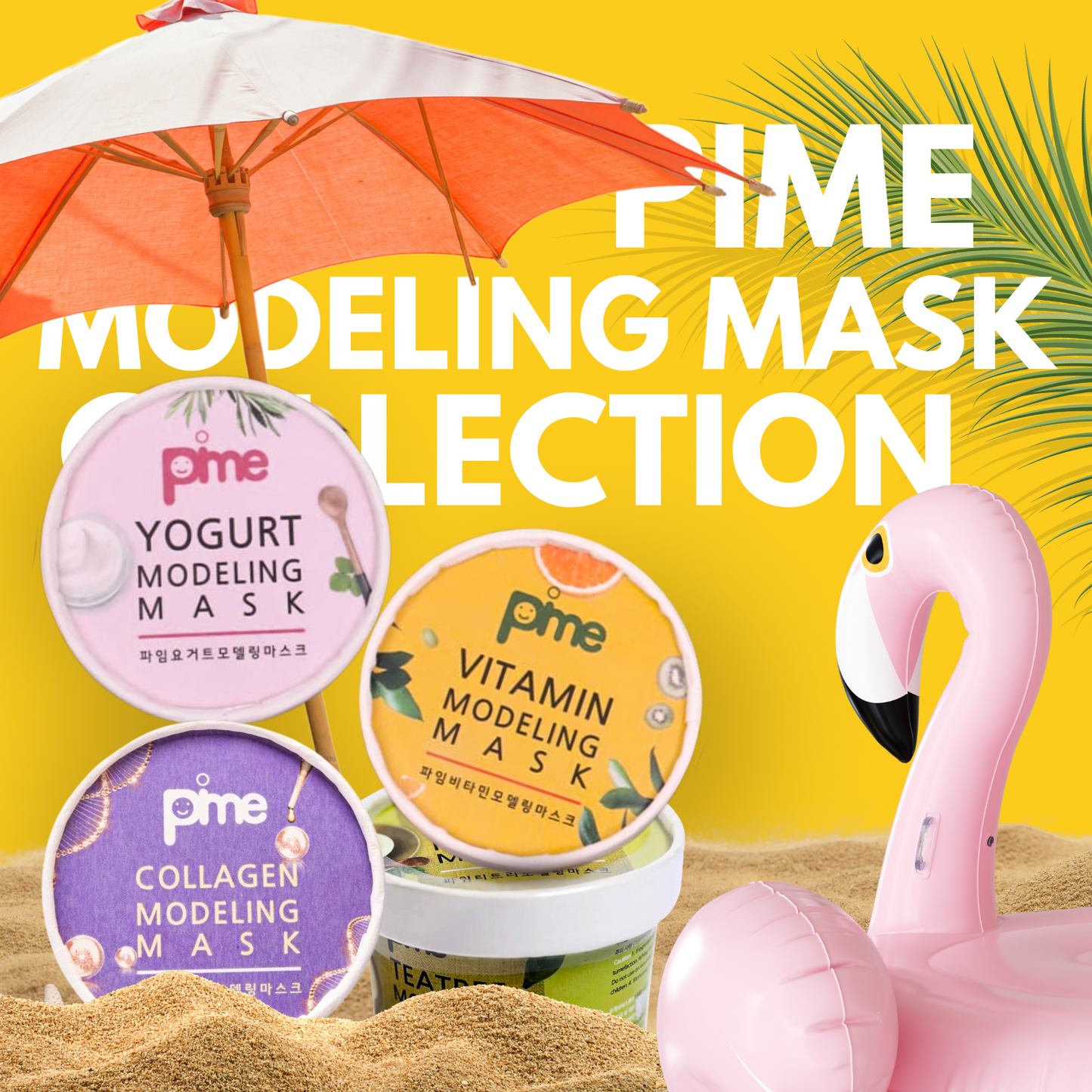 Modelling Mask Set for Brightening Firming and Hydration