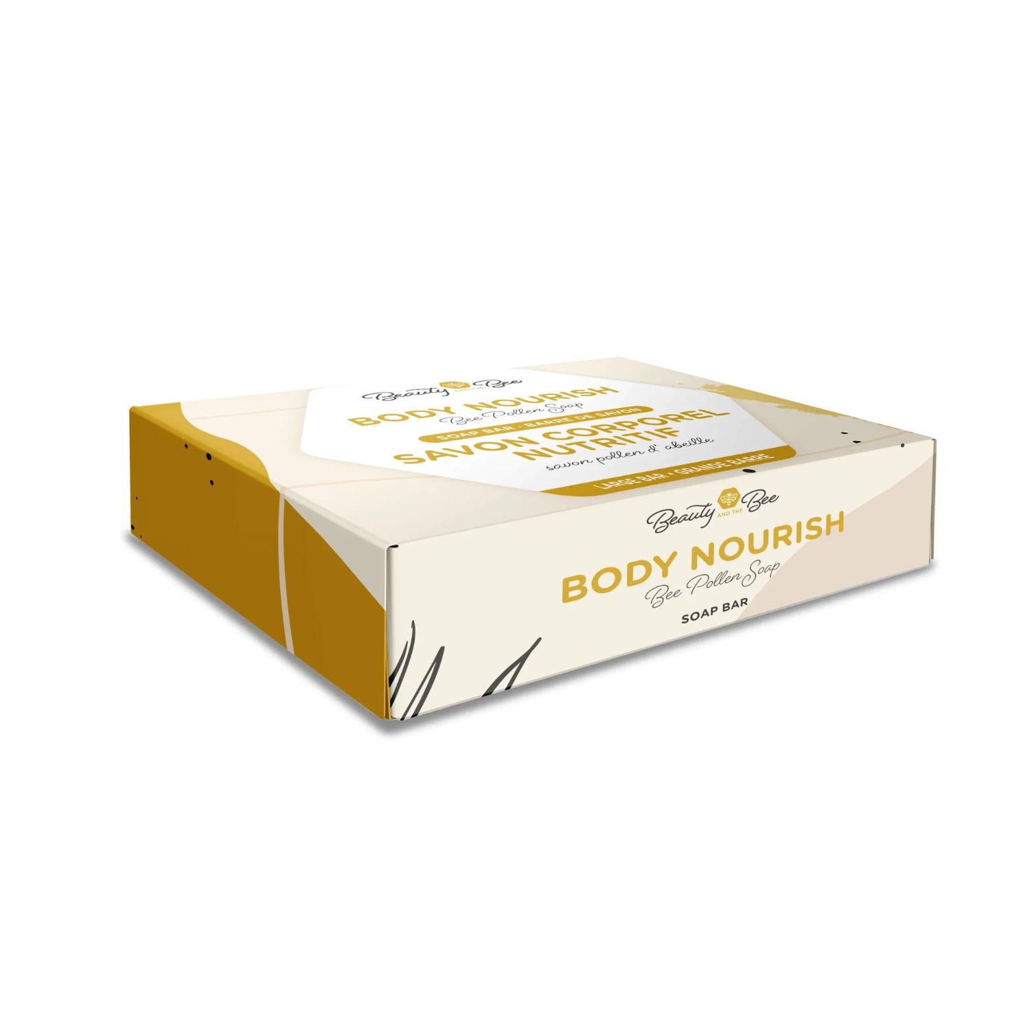 Bee Pollen Soap – Soothing & Purifying Body Bar with Natural Anti-Inflammatory & Anti-Bacterial Properties for Healthy, Radiant Skin