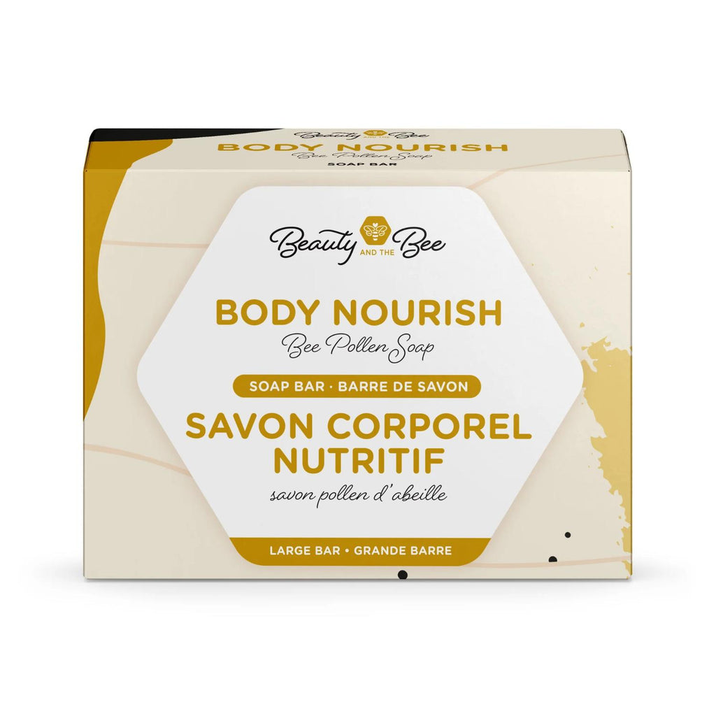 Bee Pollen Soap – Soothing & Purifying Body Bar with Natural Anti-Inflammatory & Anti-Bacterial Properties for Healthy, Radiant Skin