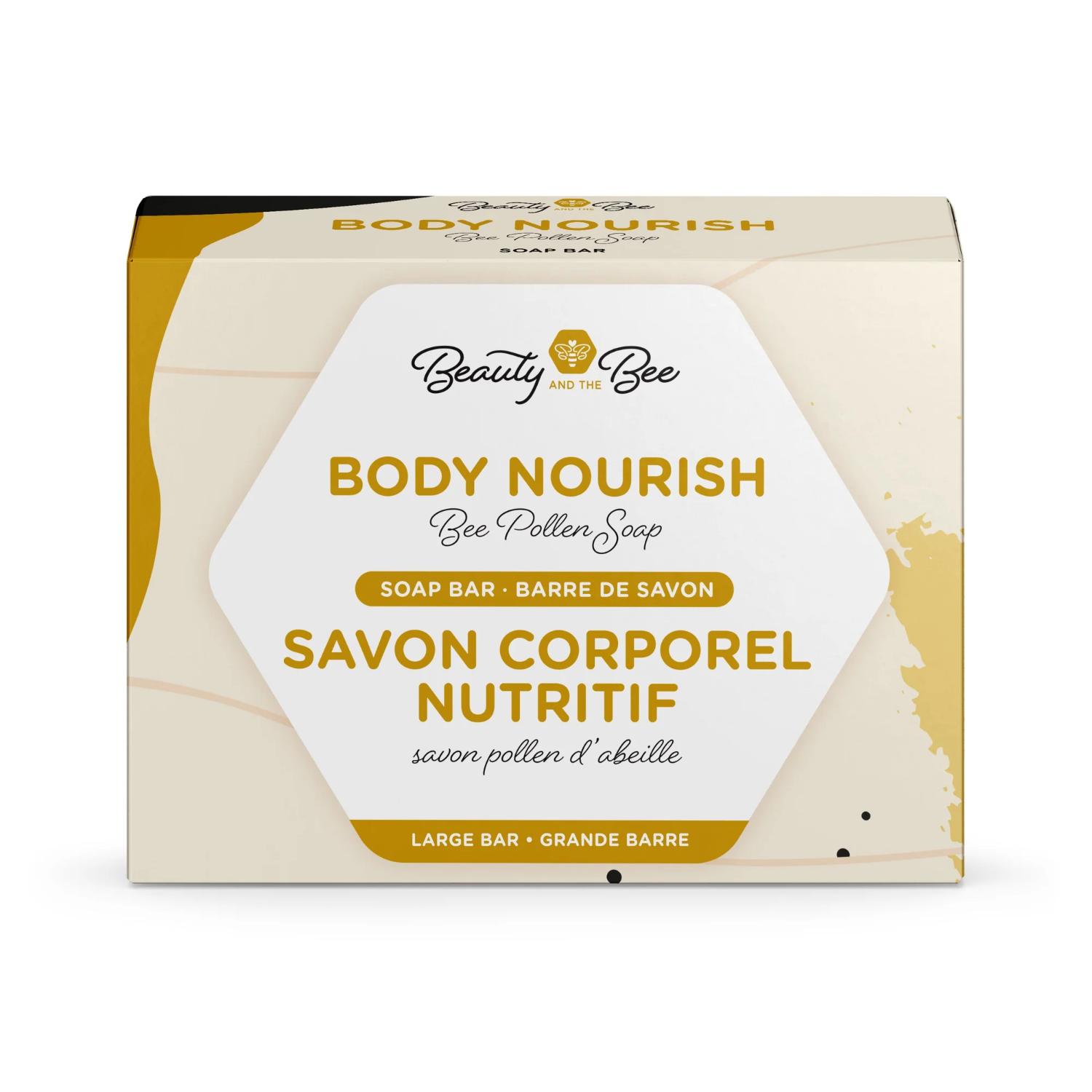 Bee Pollen Soap – Soothing & Purifying Body Bar with Natural Anti-Inflammatory & Anti-Bacterial Properties for Healthy, Radiant Skin
