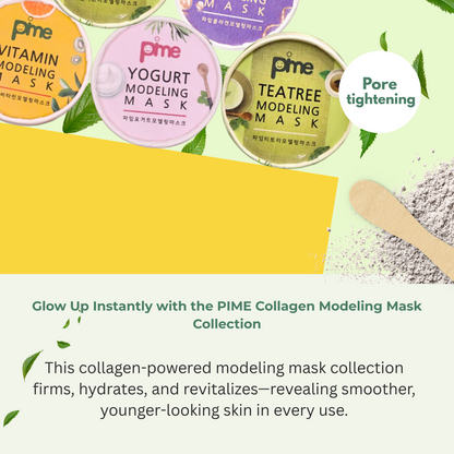 Modelling Mask Set for Brightening Firming and Hydration
