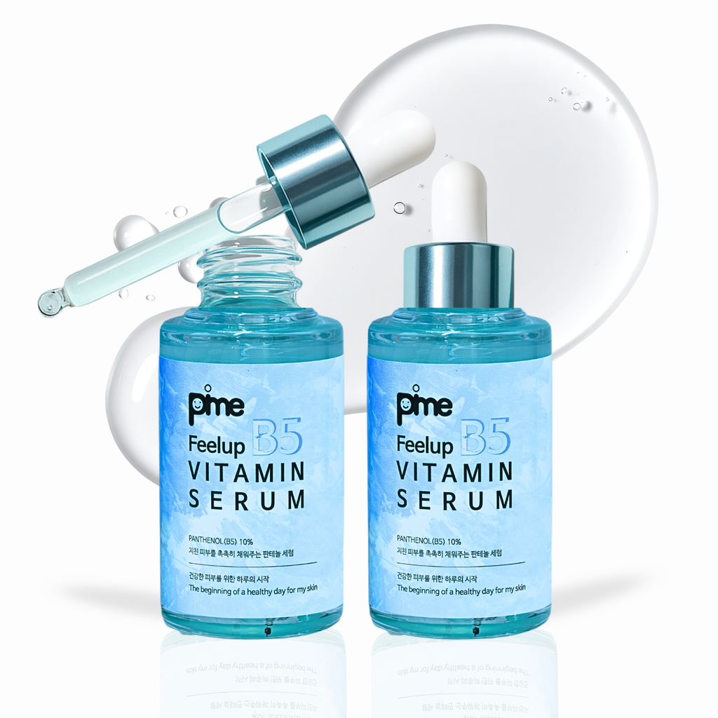 PIME Panthenol Face Serum 50g x2 – Infused with Bee Venom, Hydrating & Repairing Serum for Dry & Acne-Prone Skin, Reduces Redness, Boosts Glow, Anti-Aging & Skin Repair