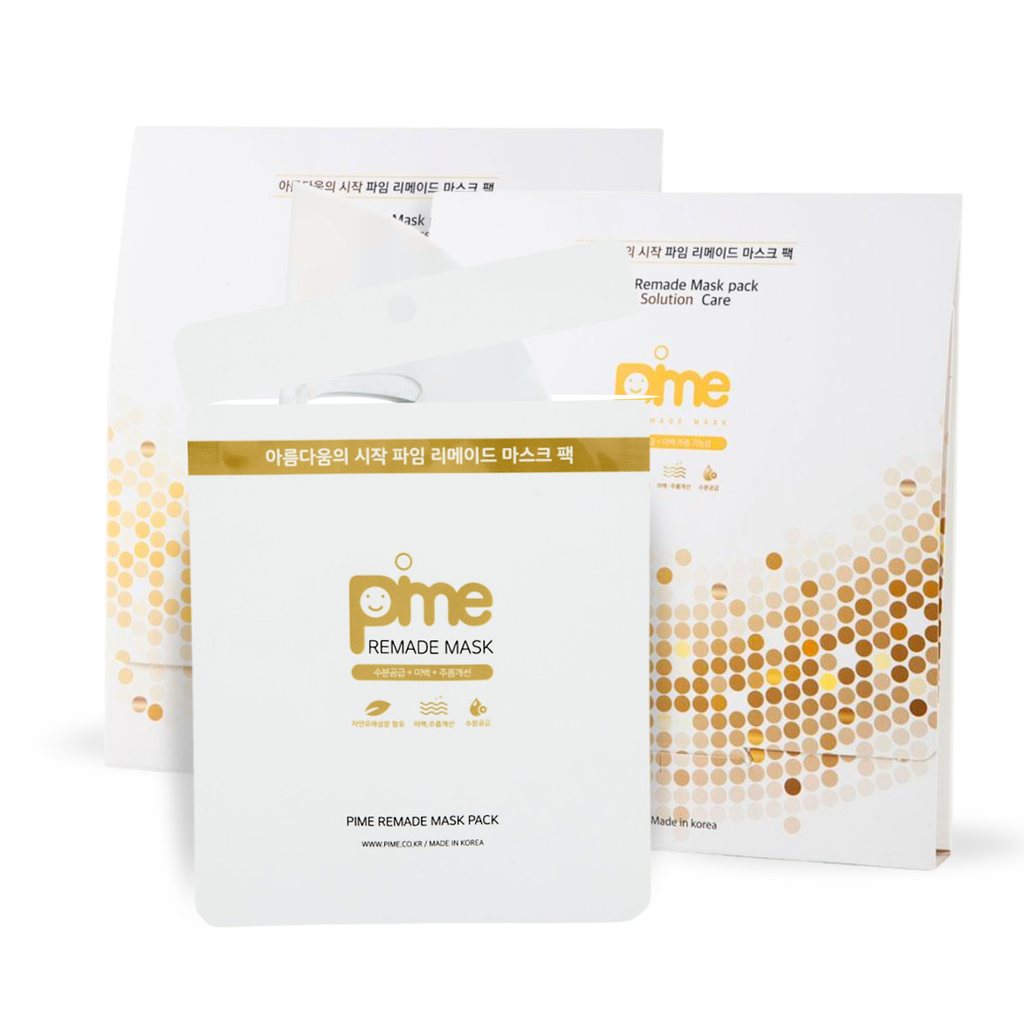 PIME Bee Venom Collagen Sheet Mask 5-Pack x2 – 10 Sheets Korean Skincare, Acne-Prone & Sensitive Skin, Overnight Face Mask for Soothing, Hydrating, Anti-Aging, Firming, Plumping & Elasticity Boost