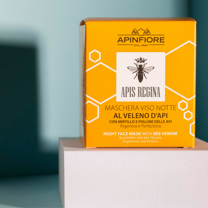 Bee Venom Night Cream – Intensive Anti-Aging Treatment with Natural Bee Venom for Firming, Lifting, Hydrating & Reducing Fine Lines and Wrinkles 50ml