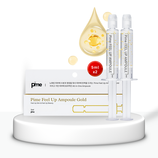 24K Gold with Niacinamide Serum 5ml x2 | Firming & Wrinkle-Reducing Facial Booster with 8 Peptides