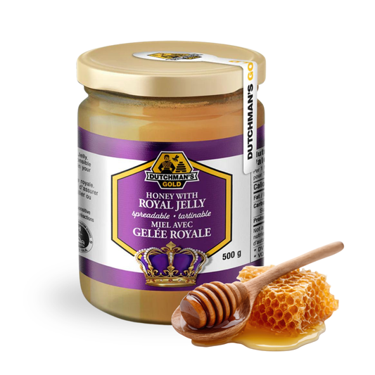Organic Royal Jelly Honey 500g – Immune Support, Rich in Nutrients & Antioxidants