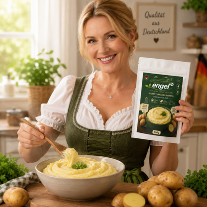 Premium Instant Mashed Potato Powder with Skimmed Milk – Creamy, Quick & Easy 500g