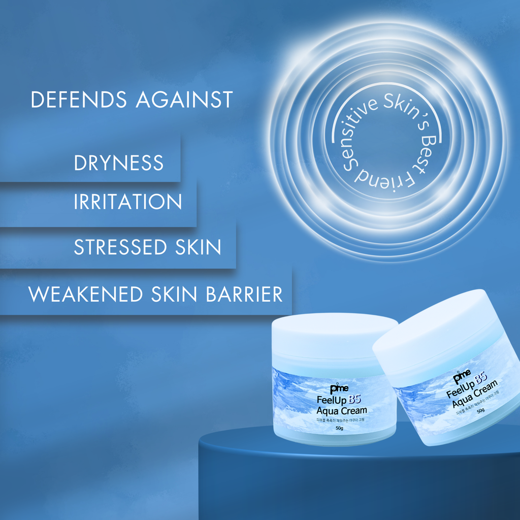 PIME Aqua Cream – Hydrating & Soothing Moisturizer for Sensitive Skin – Infused with Bee Venom, Hyaluronic Acid & Vitamin B5 – Deep Nourishment, Anti-Aging & Skin Repair – 50g