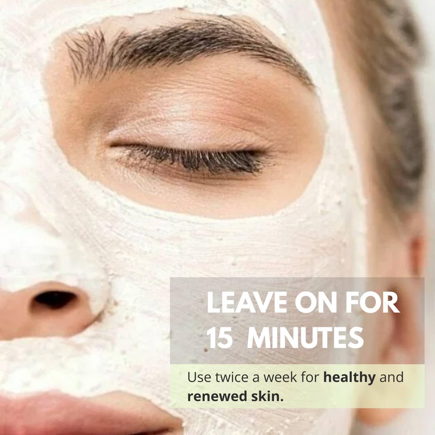 Modelling Mask Set for Brightening Firming and Hydration