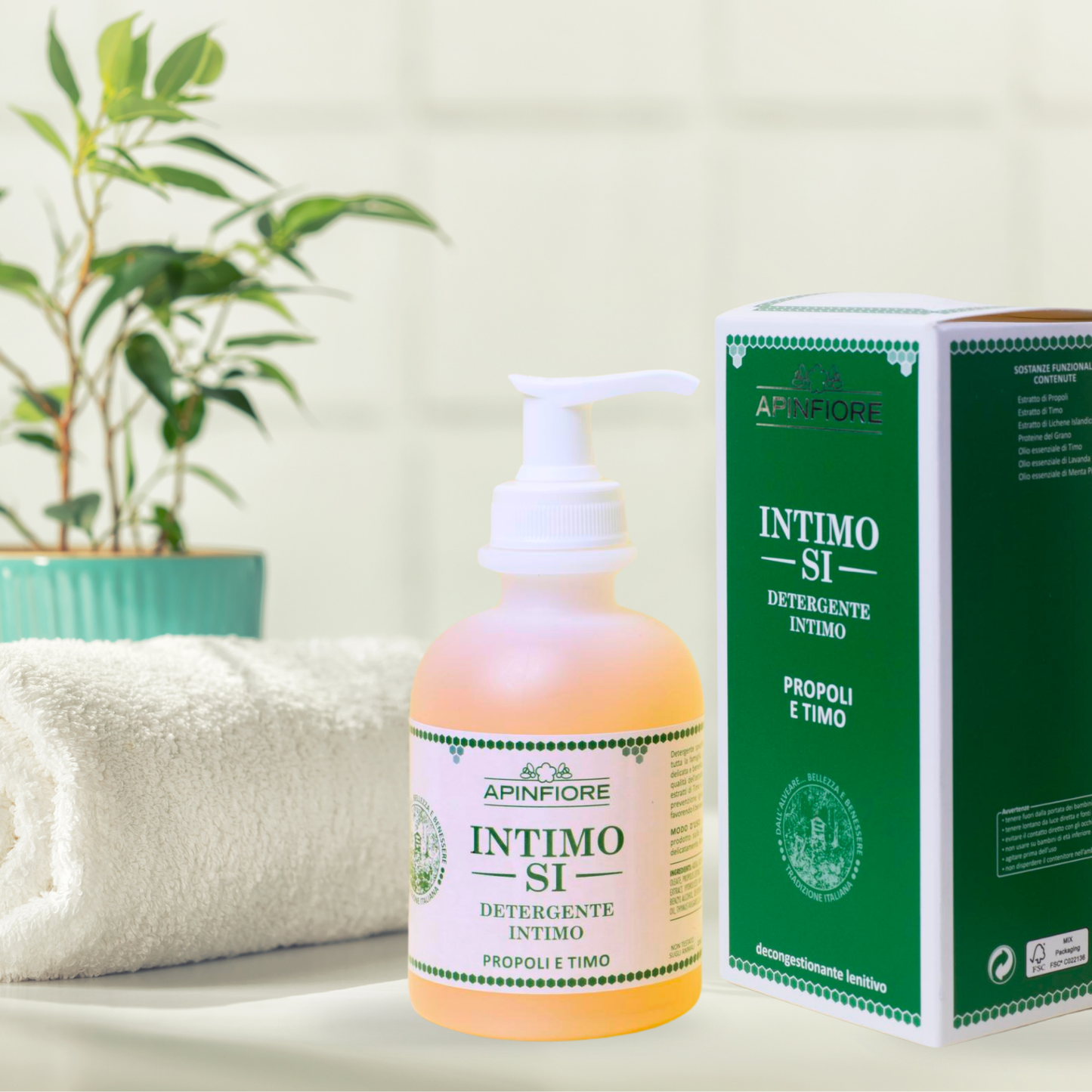 Intimate Wash with Propolis & Thyme Antibacterial Cleanser