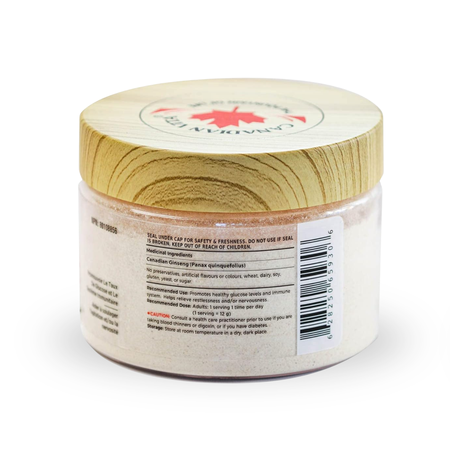 Canadian Vita Ginseng Powder 150g- 100% from Canada- Perfect for cooking, smoothies and tea's-Boost Immune System and Energy Support