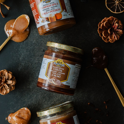 Cocoa Honey Spread 330g – Made with Real Cacao, Rich & Creamy Honey Blend
