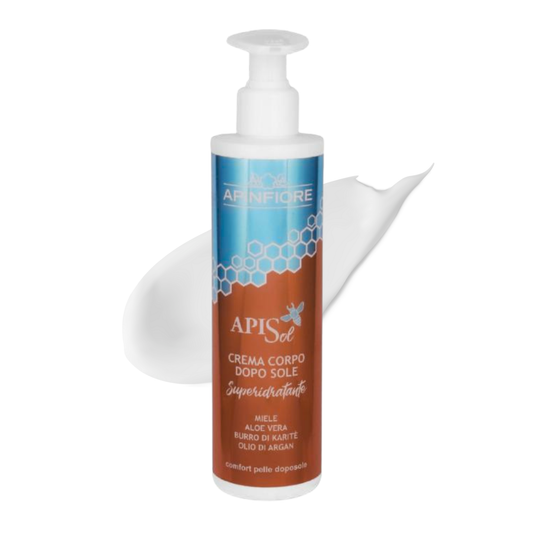 After-Sun Body Cream – Non-Greasy, Nourishes & Soothes Sun-Stressed Skin with Aloe, Honey, Shea & Argan – 250ml