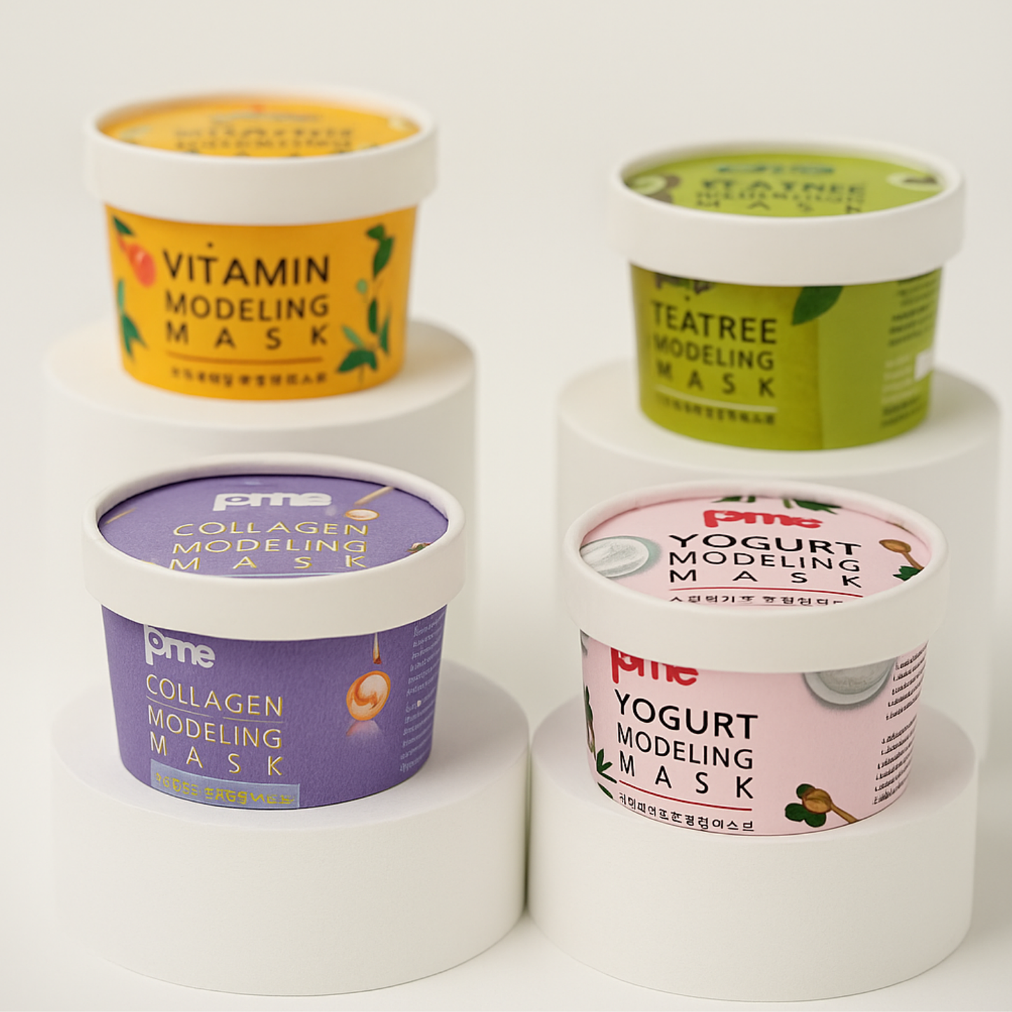 Modelling Mask Set for Brightening Firming and Hydration