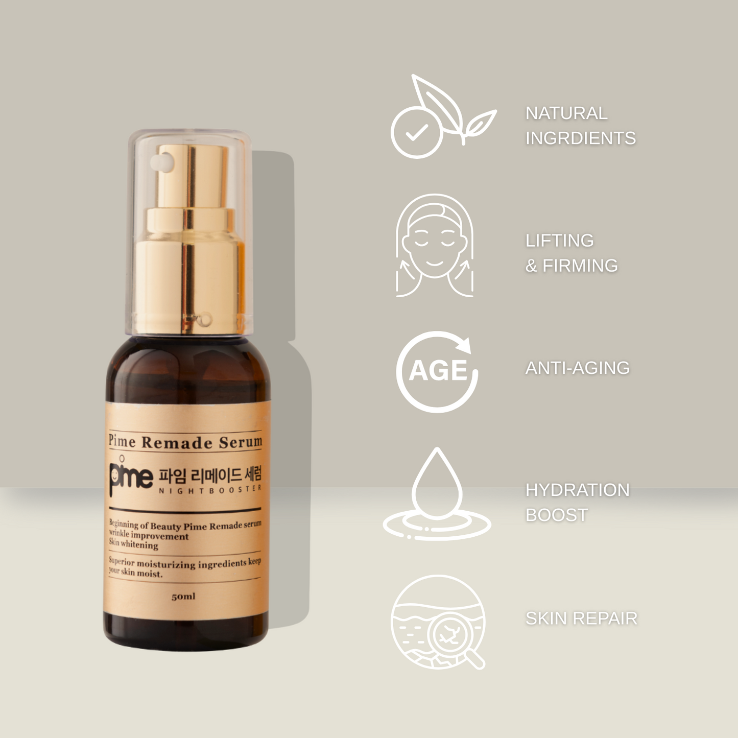 PIME Bee Venom Face Serum 50mL x2 | Korean Anti-Aging, Wrinkle Care & Firming Treatment