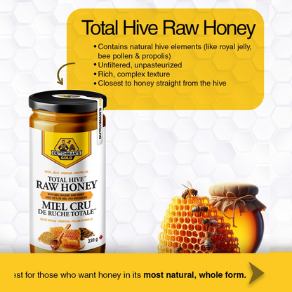 Organic Superfood Honey with Ginseng 330g – Boost Immunity & Digestive Support