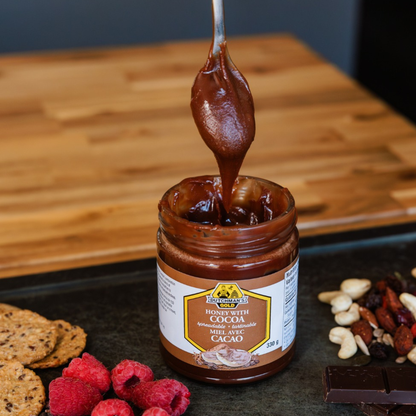 Cocoa Honey Spread 330g – Made with Real Cacao, Rich & Creamy Honey Blend