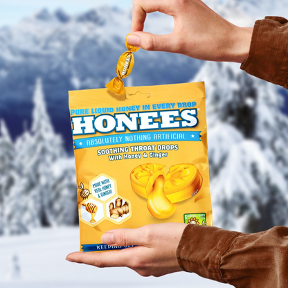 Honees Ginger Candies – Natural Soothing Relief for Throat & Cough