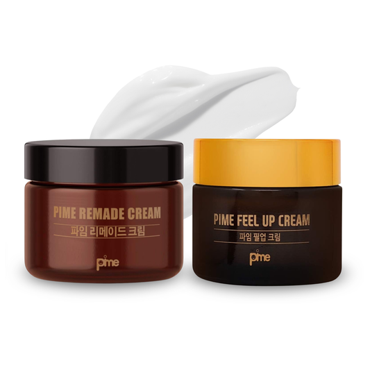 Pime Anti-Aging & Brightening Duo | Day & Night Cream for Acne-Prone Skin, Fights Wrinkles & Dark Spots, 2×50ml