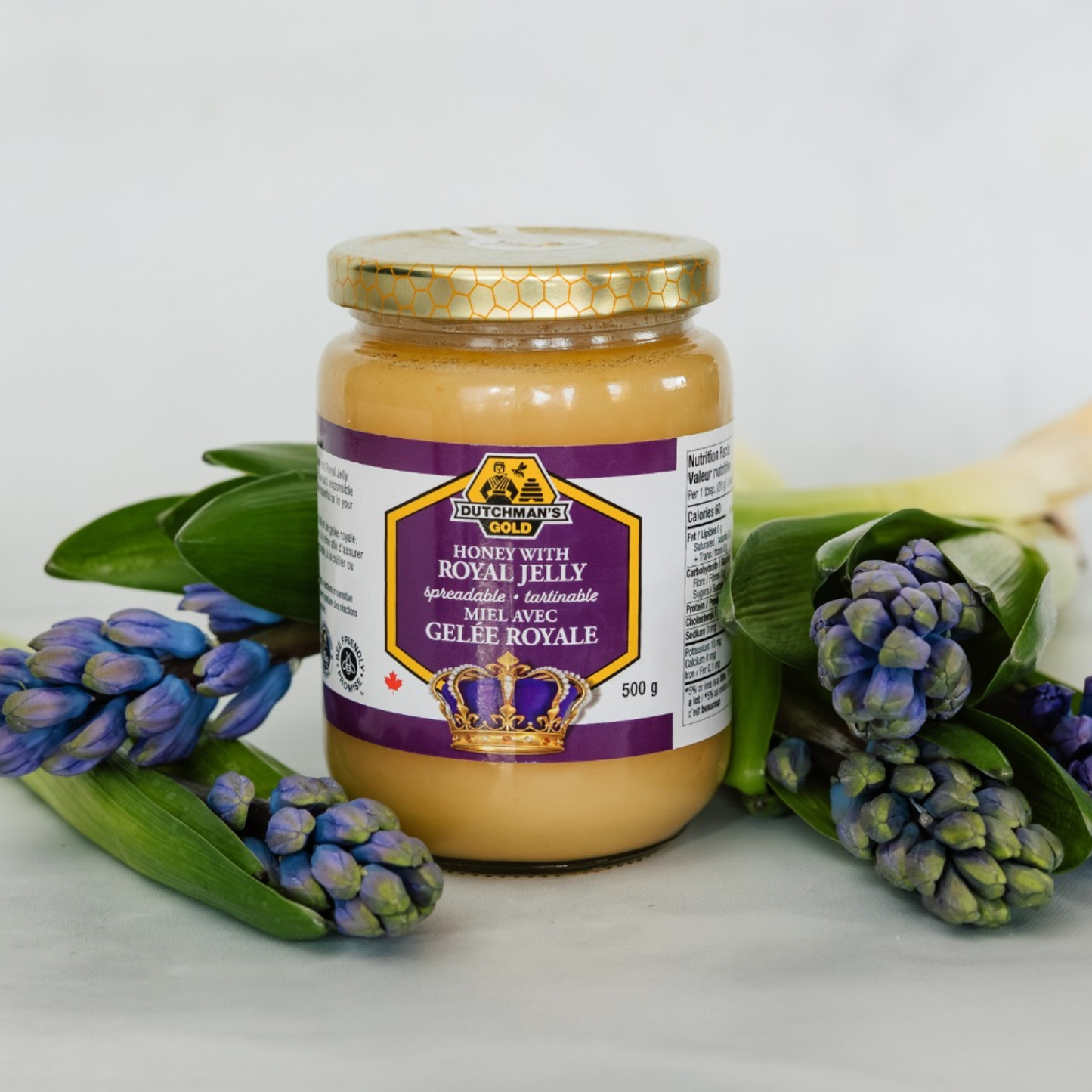 Organic Royal Jelly Honey 500g – Immune Support, Rich in Nutrients & Antioxidants