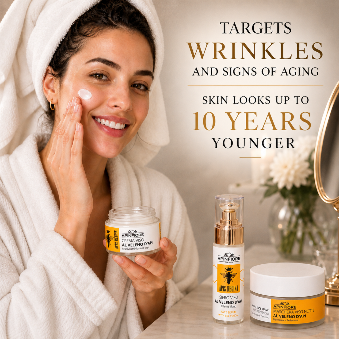 Age-Defying Trio Set with Bee Venom & Hyaluronic Acid