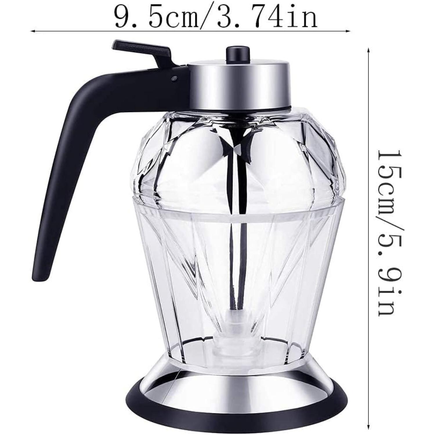 Honey-Myple 200ml Syrup Dispenser – No-Drip, Mess-Free, Leak-Proof Design For Honey, Syrup & Sauces. Easy-Pour, Ergonomic, Durable & Perfect For Kitchen, Dining, Cafés, Or Gifting