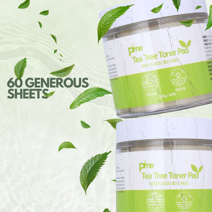 Tea Tree Toner Pads Soothing and Hydrating Toner