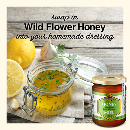 Wildflower Honey 500g – Pure Unfiltered Honey & Rich in Antioxidants