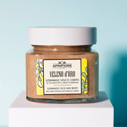 Face and Body Scrub with Bee Venom and Manuka Honey