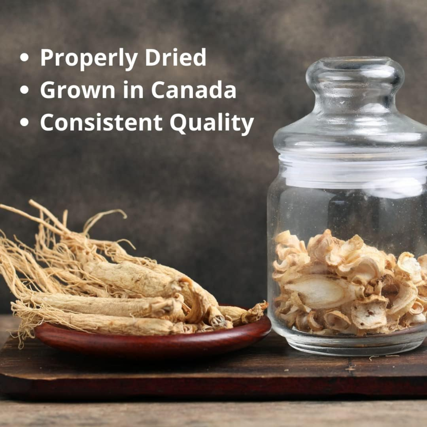 Canadian Vita Ginseng Powder 150g- 100% from Canada- Perfect for cooking, smoothies and tea's-Boost Immune System and Energy Support