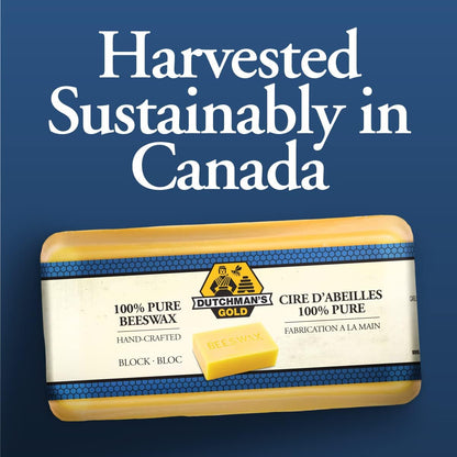 Dutchman's Gold - Pure Canadian Beeswax - Cosmetic Grade - 453g