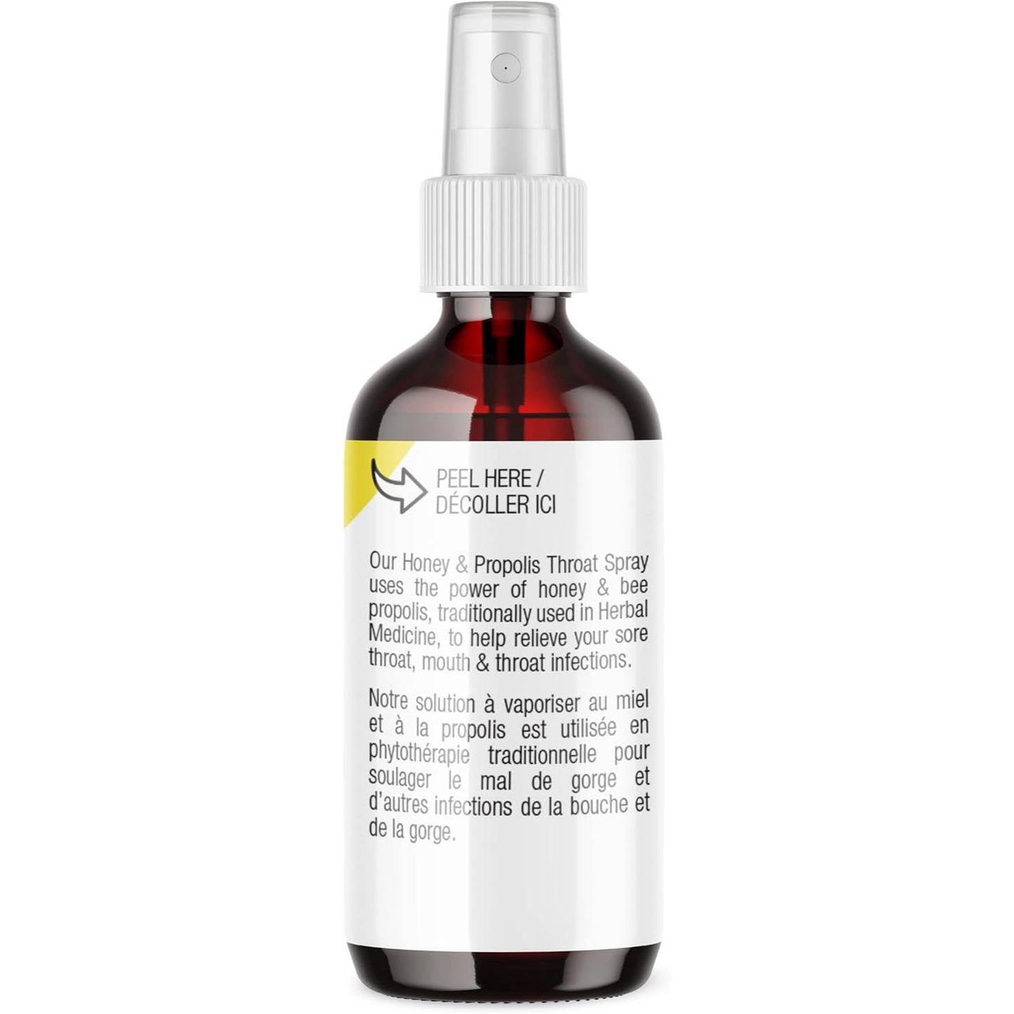 Honey & Propolis Throat Spray, 30ml, Fast-Acting Relief for Sore Throat & Cough