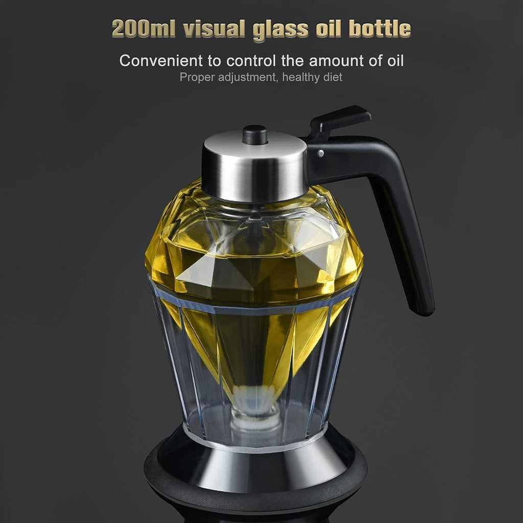 Honey-Myple 200ml Syrup Dispenser – No-Drip, Mess-Free, Leak-Proof Design For Honey, Syrup & Sauces. Easy-Pour, Ergonomic, Durable & Perfect For Kitchen, Dining, Cafés, Or Gifting