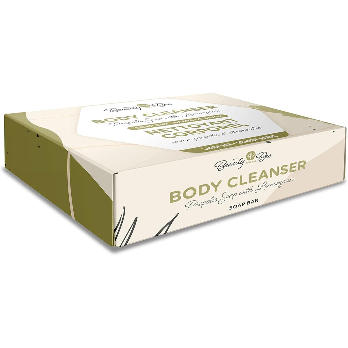 Dutchman's Gold Organic Lemongrass & Propolis Soap 110g – Gentle, Hydrating Cleanser with Natural Antibacterial Care