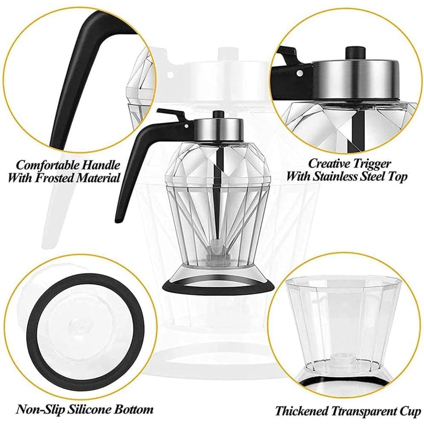 Honey-Myple 200ml Syrup Dispenser – Mess-Free & Leak-Proof