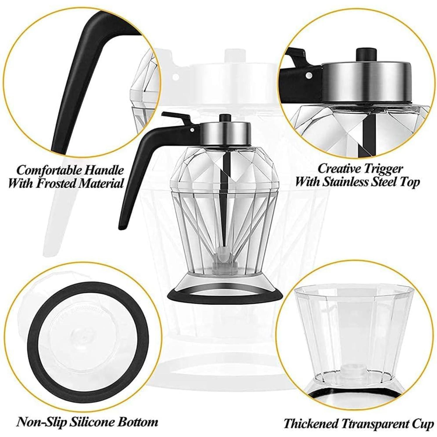 Honey-Myple 200ml Syrup Dispenser – No-Drip, Mess-Free, Leak-Proof Design For Honey, Syrup & Sauces. Easy-Pour, Ergonomic, Durable & Perfect For Kitchen, Dining, Cafés, Or Gifting