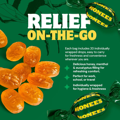 Honey Menthol Eucalyptus Candy
